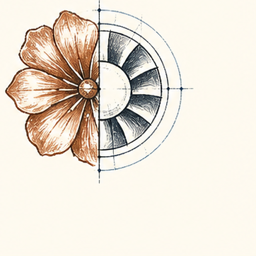 Flower turbine specimen